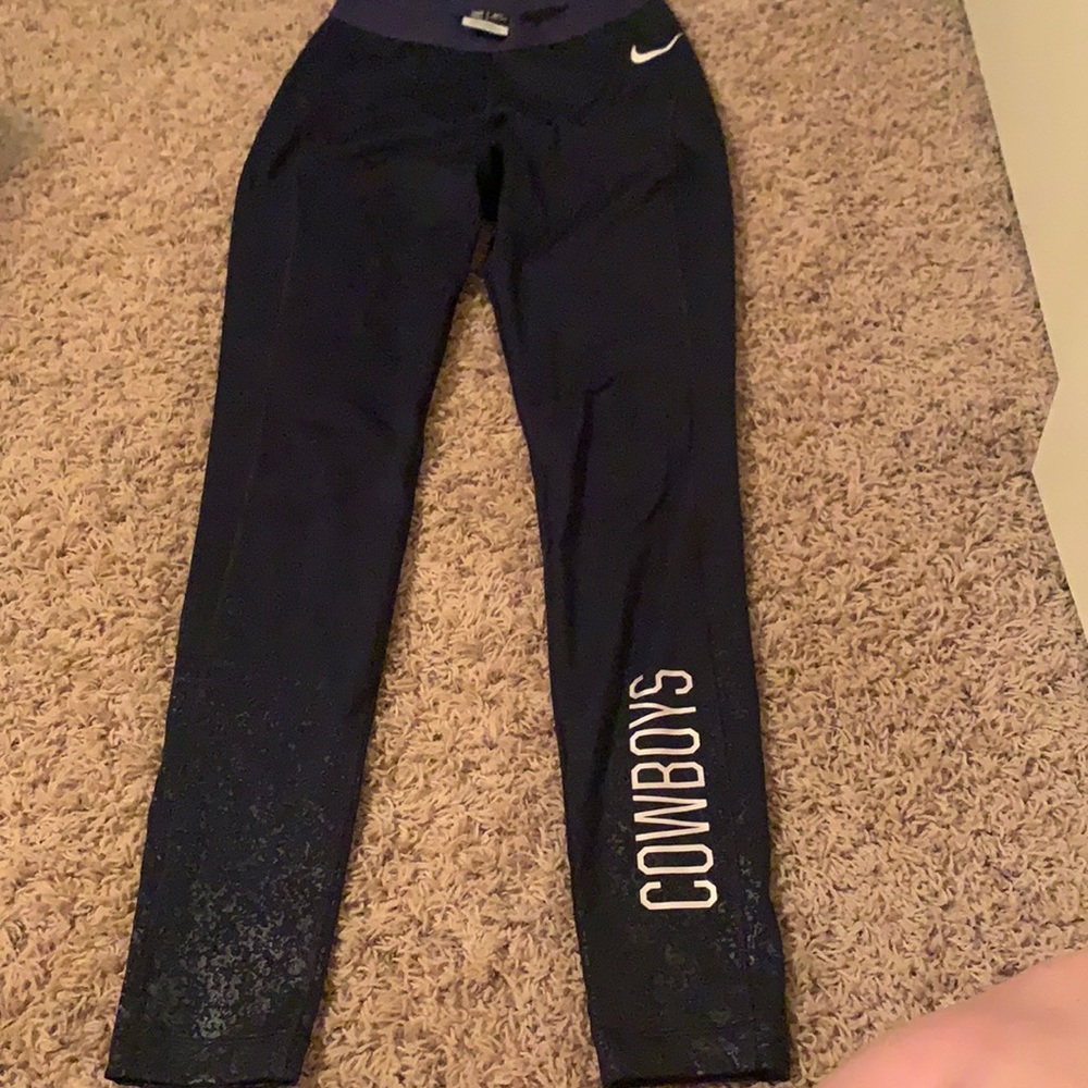 Navy Dallas Cowboys leggings